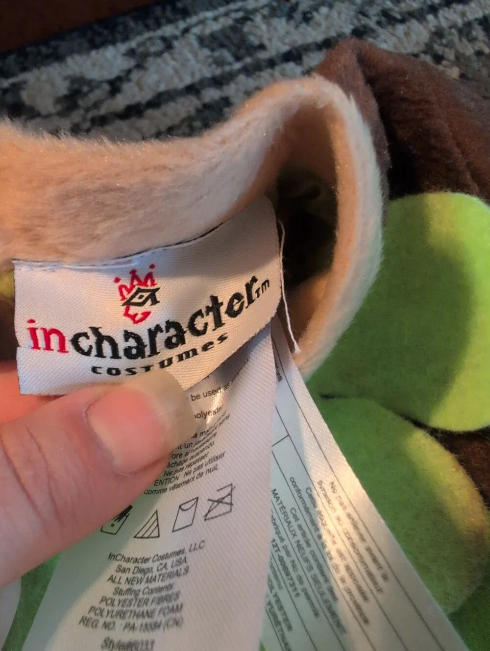 Infant Small Owl Costume